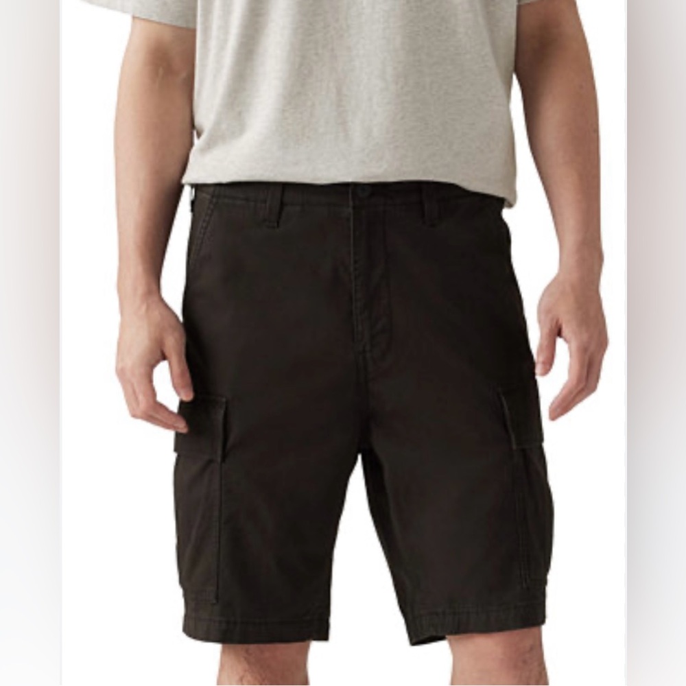 Levi’s Men's Cargo Shorts Black Size 42 EUC